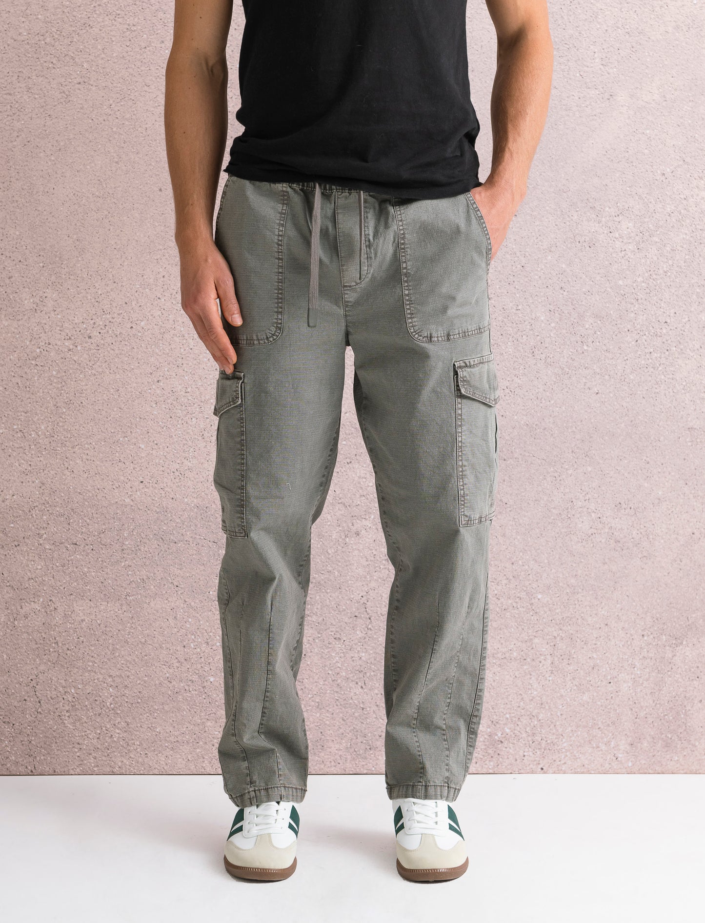 PANTALONI CARGO EXTRA LOOSE FIT - Grigio
