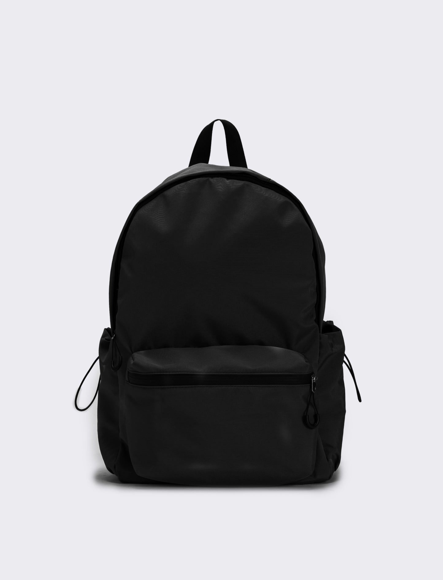 Zaino uomo basic con tasche - Nero