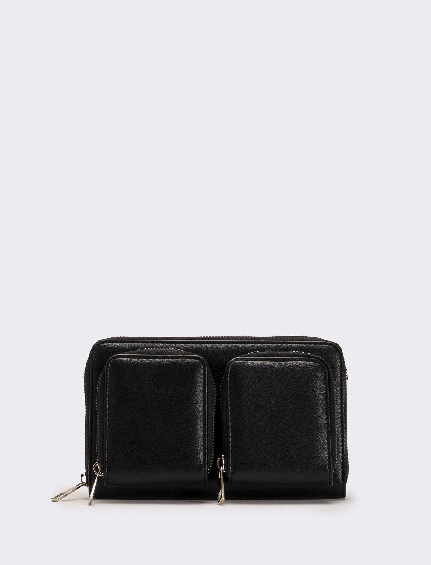Tracolla uomo con tasche - Nero
