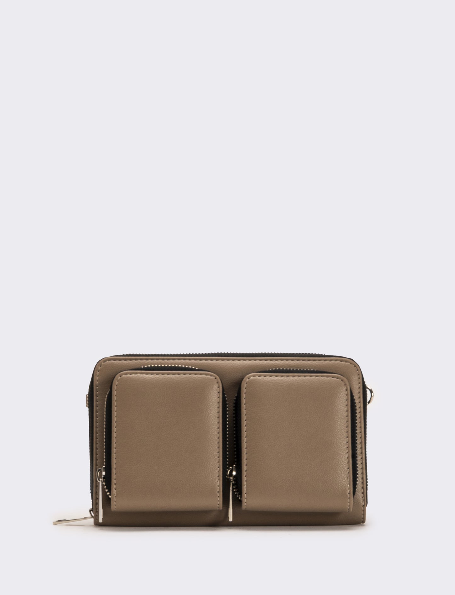 Tracolla uomo con tasche - Beige