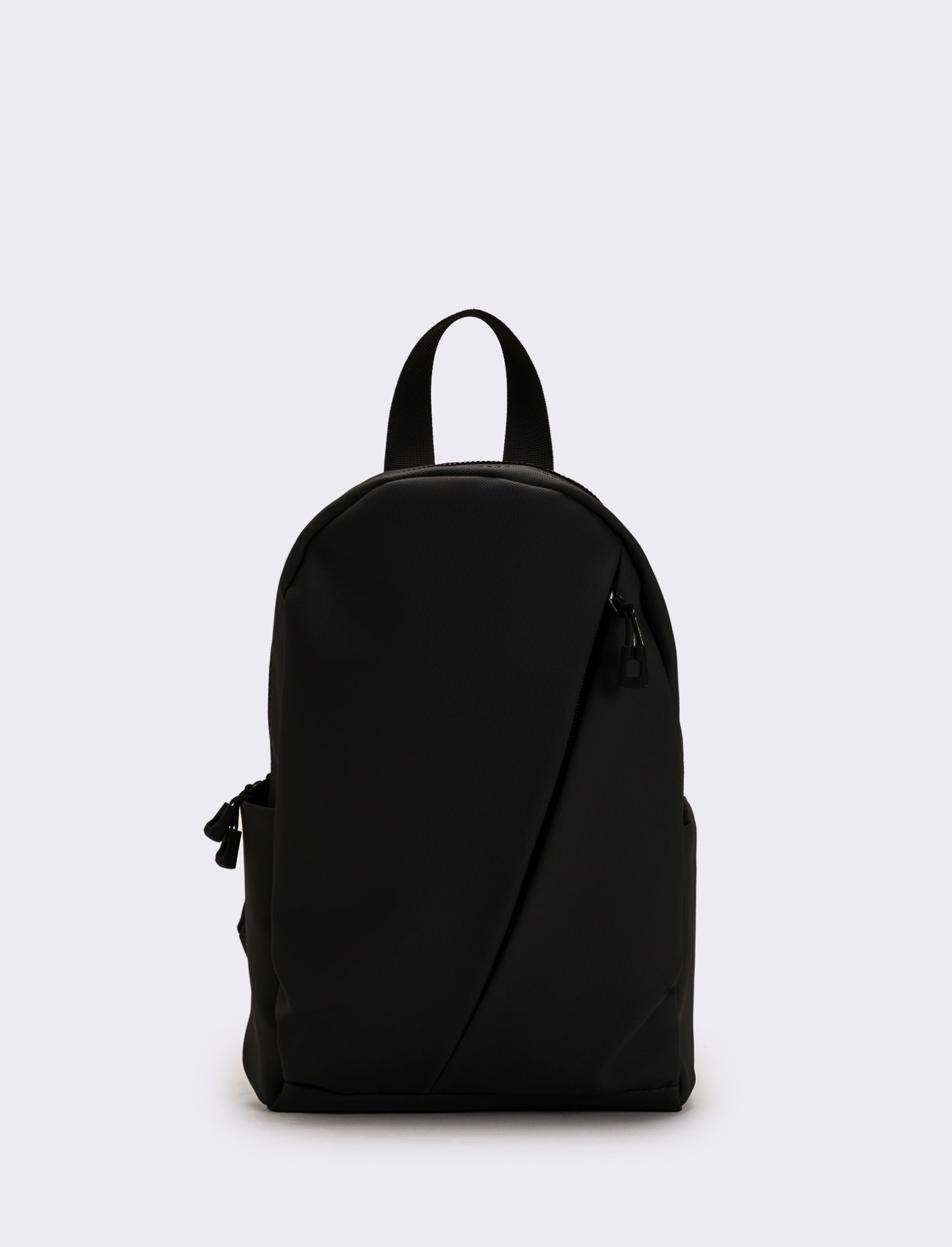Borsa uomo monospalla/zaino - Nero