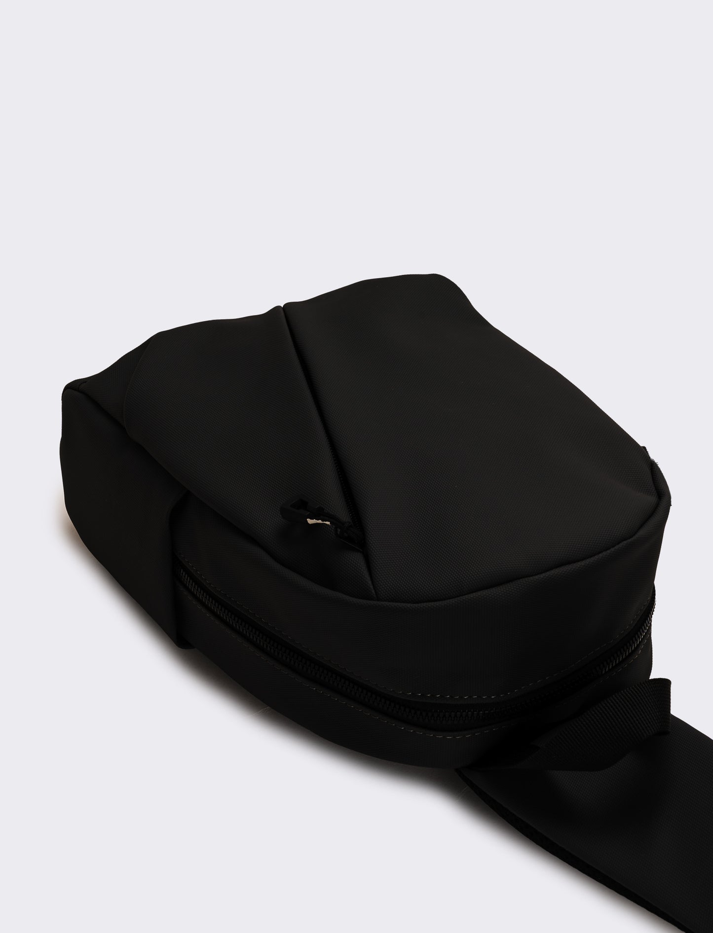 Borsa uomo monospalla/zaino - Nero