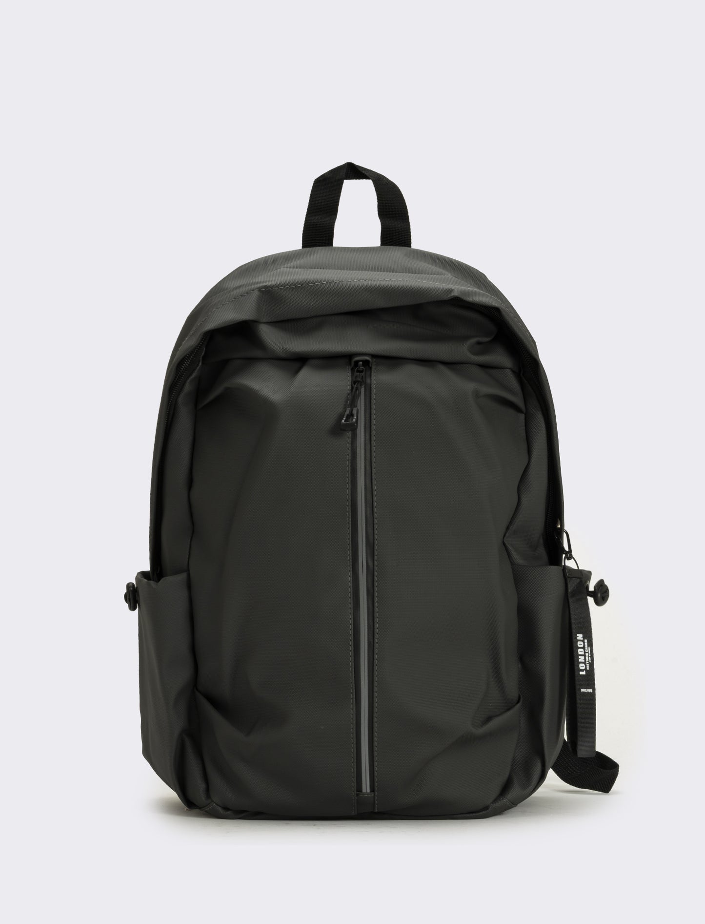 Zaino uomo con tasche e porta pc catarifrangente - Grigio