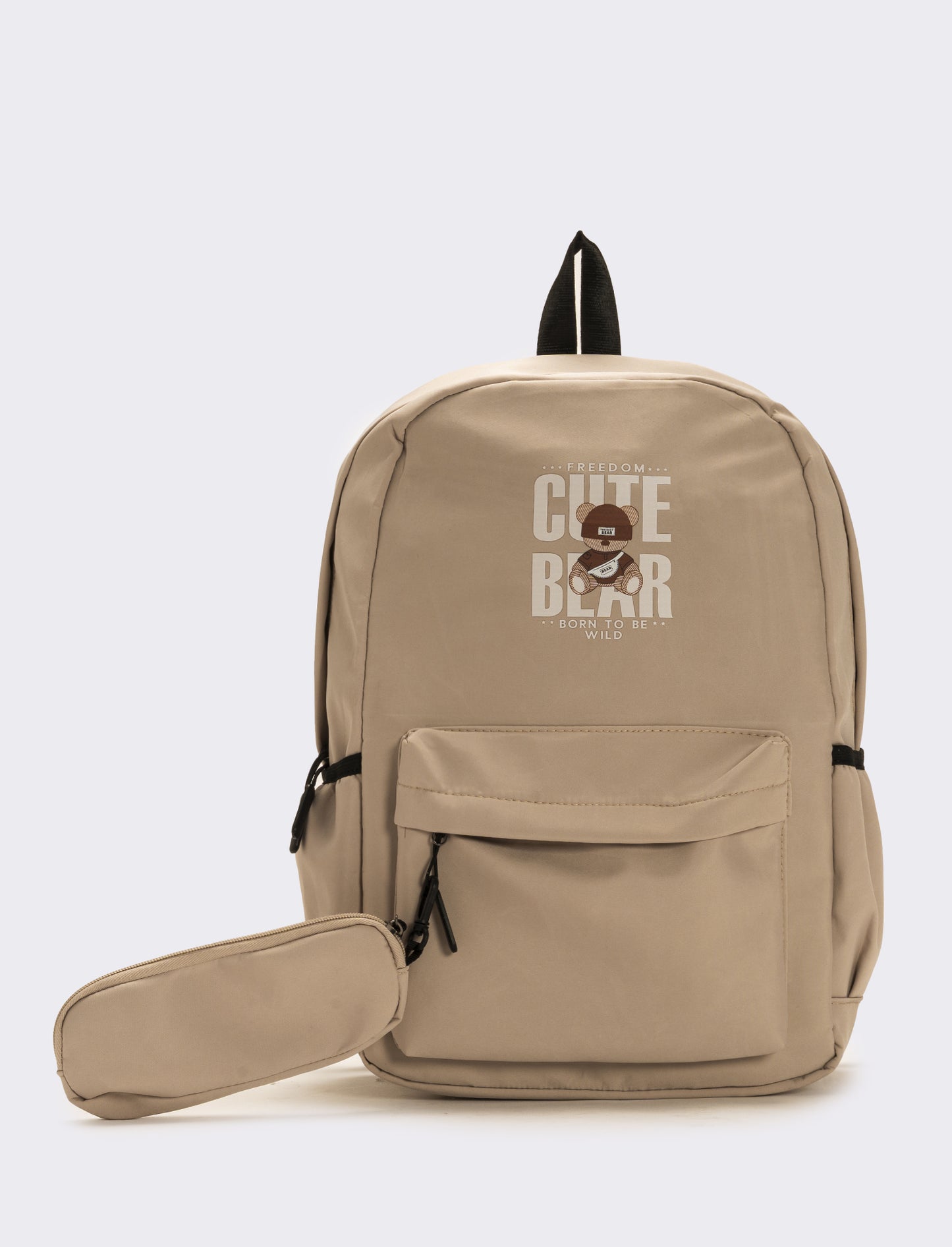 Zaino bambino portapenne - Beige