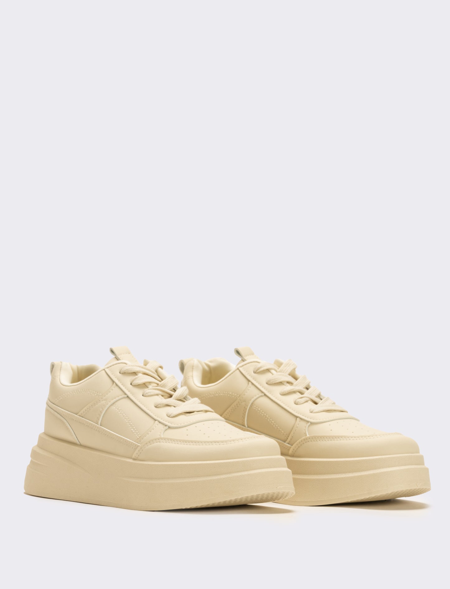 Sneakers minimal da bambino - Bianco