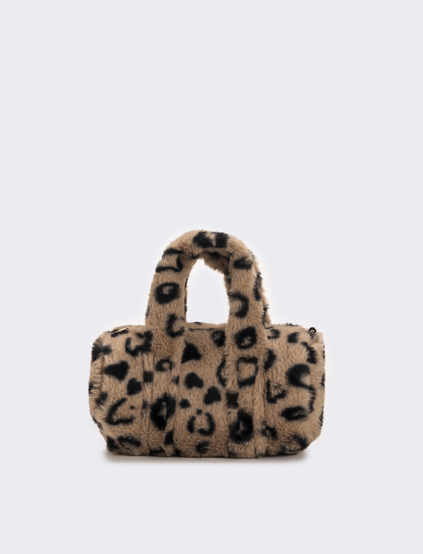 Borsa bauletto in finta pelliccia bambina - Leopardato