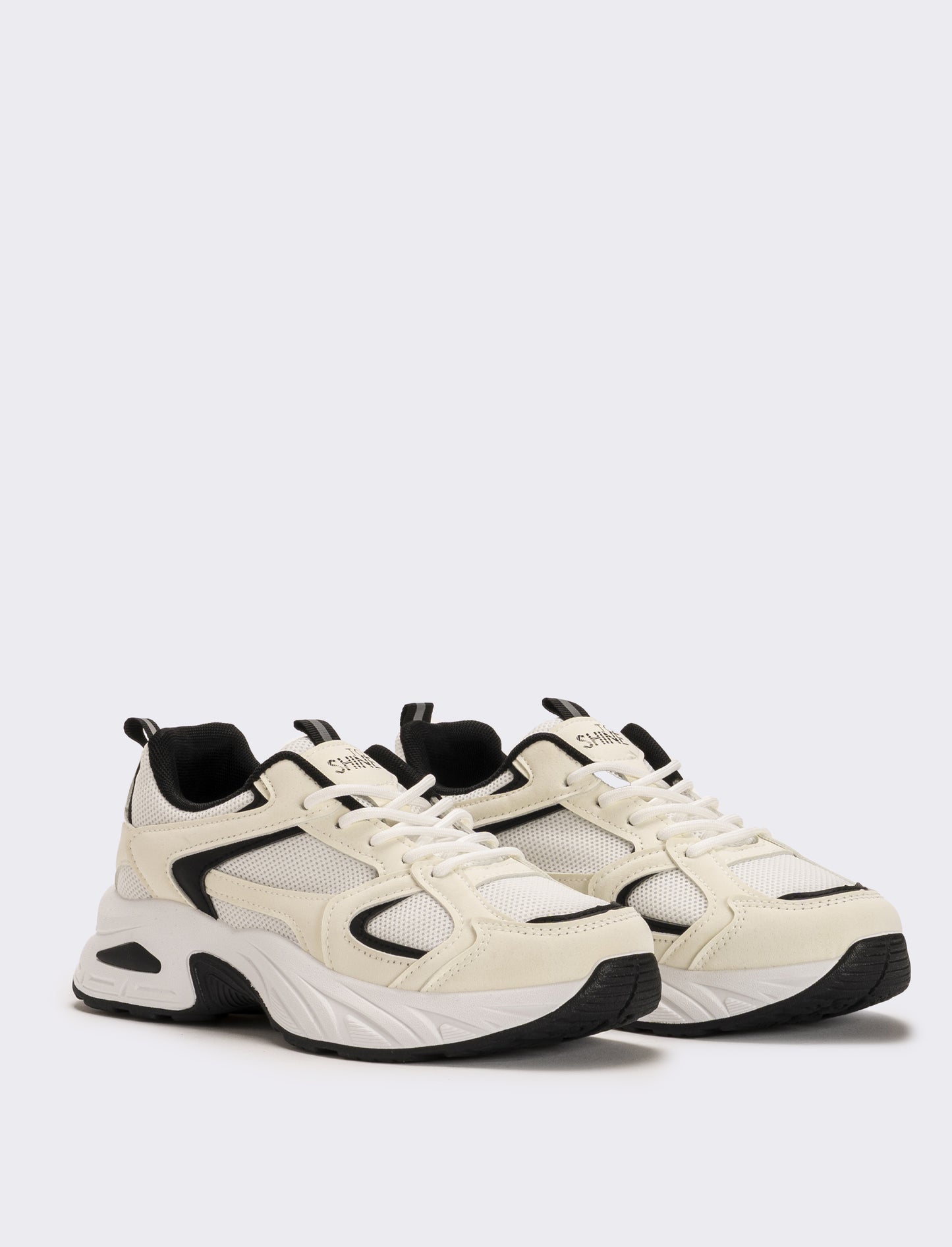 Sneakers bicolor da donna - Bianco