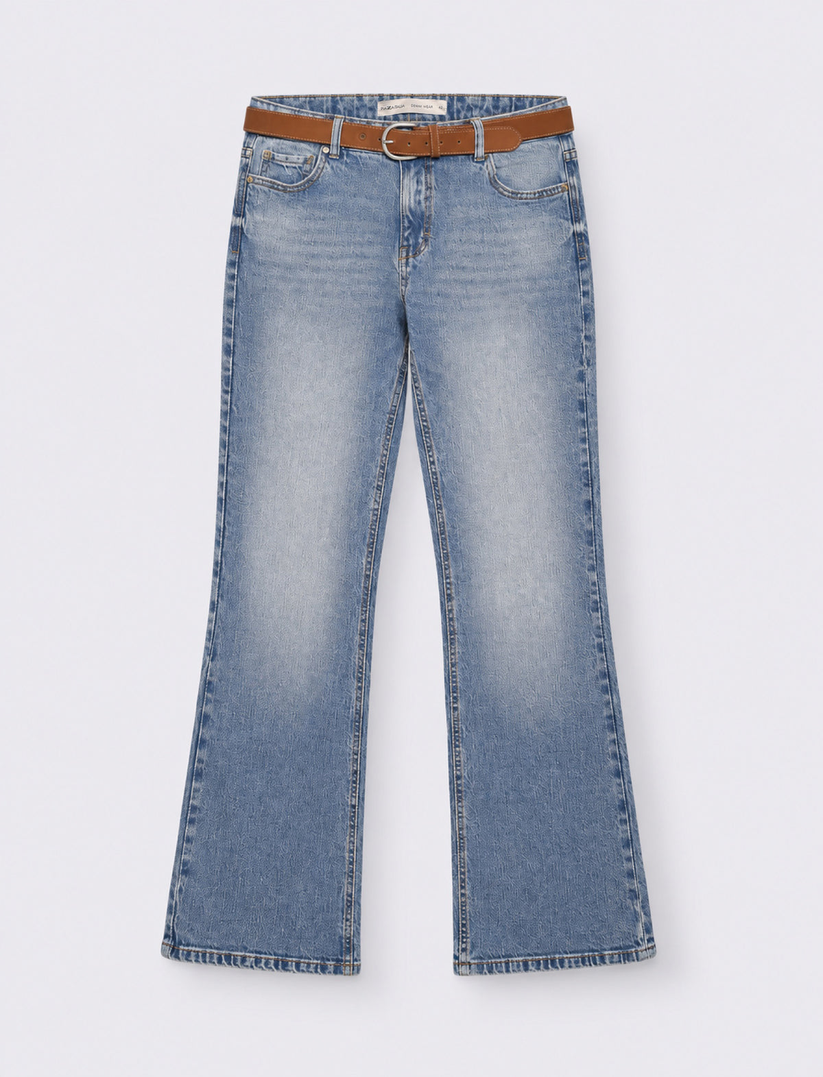 Jeans a vita bassa - Denim