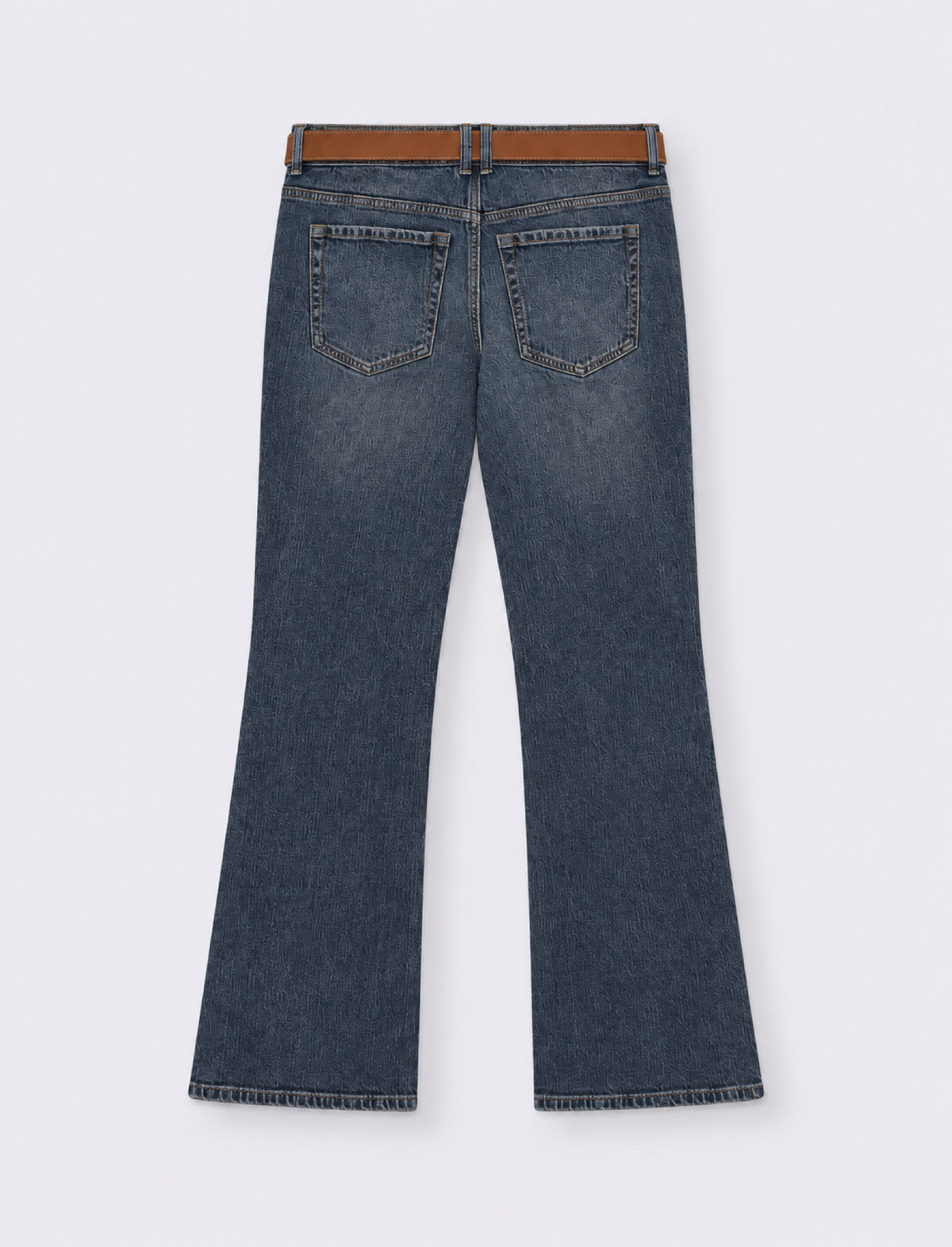 Jeans a vita bassa - DENIM SCURO