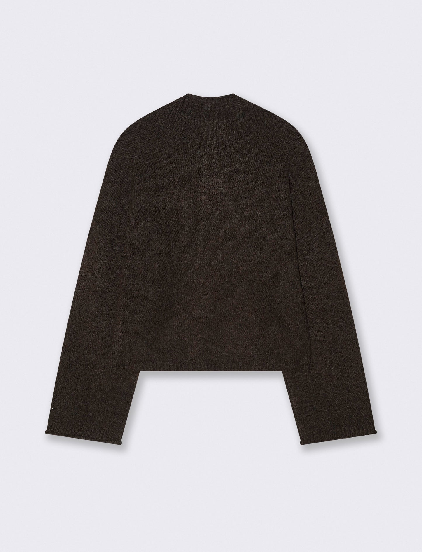 CARDIGAN CON BOTTONI EFFETTO TARTARUGATO - Moro