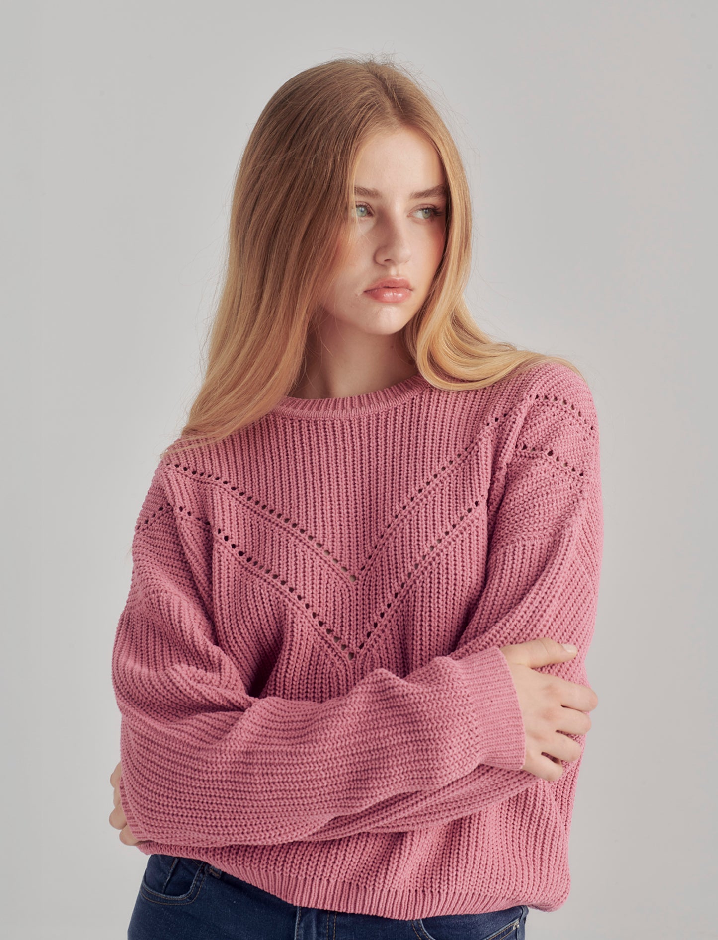 PULLOVER IN CINIGLIA - cipolla