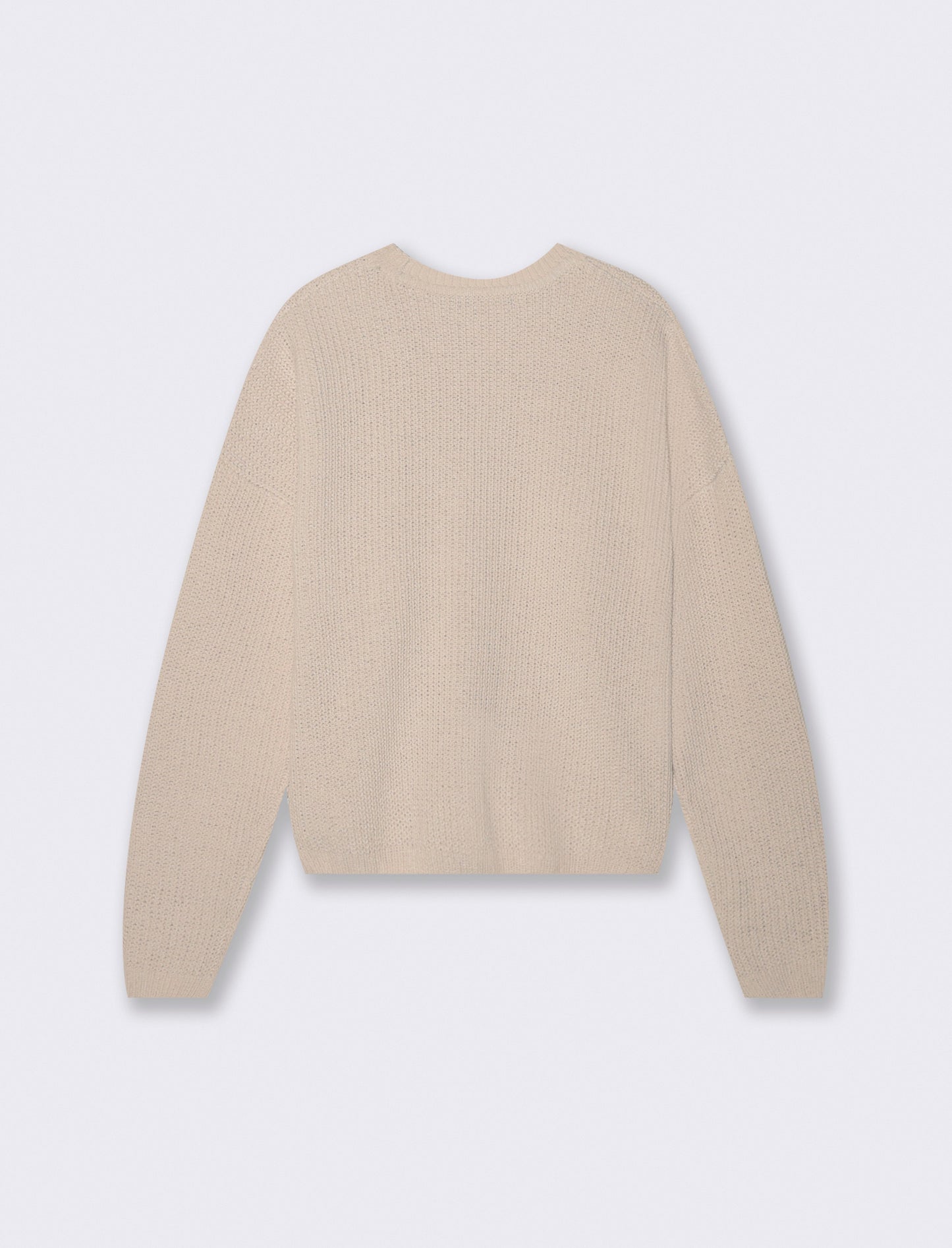 PULLOVER IN CINIGLIA - Beige grano