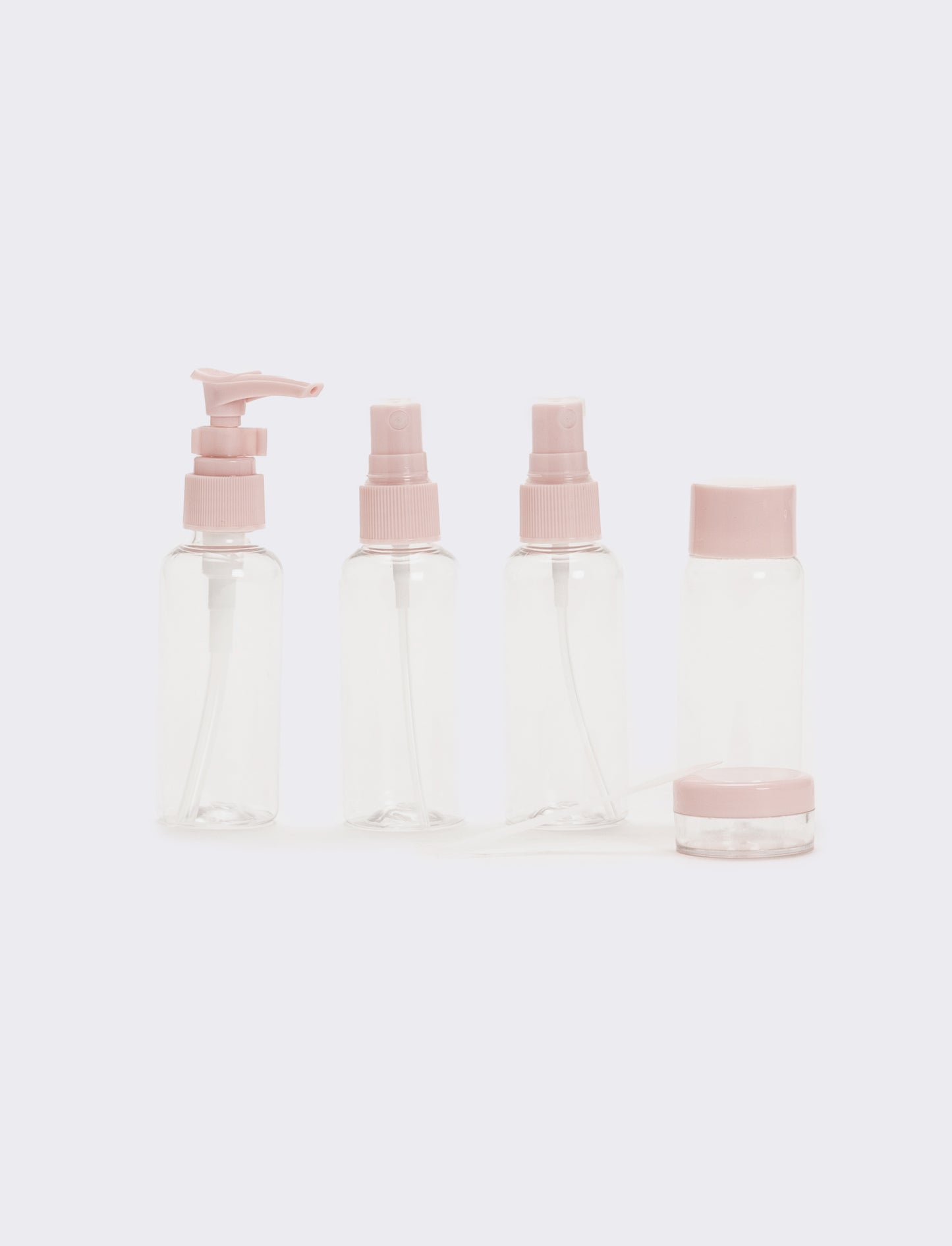 Set dispenser da viaggio - Rosa