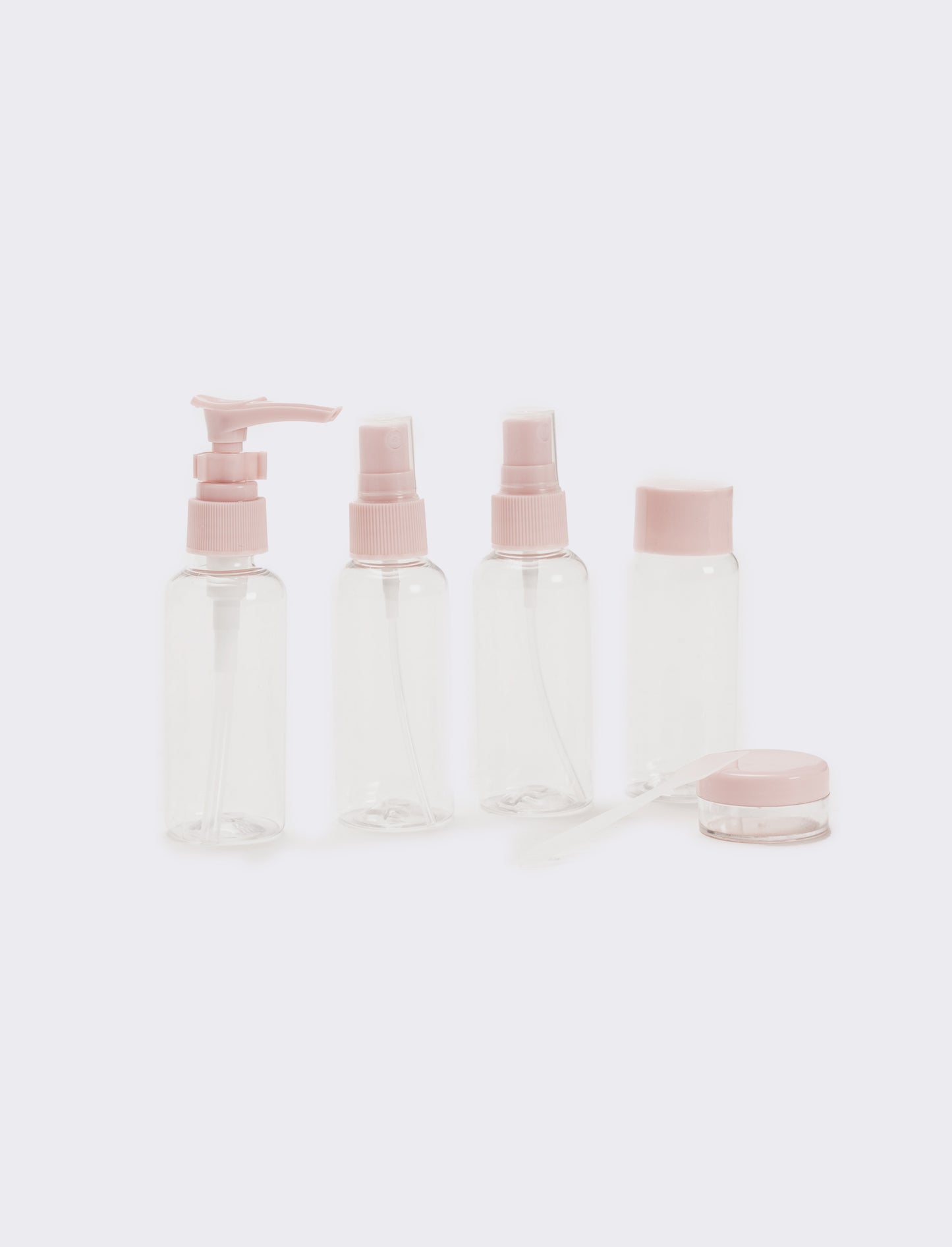 Set dispenser da viaggio - Rosa