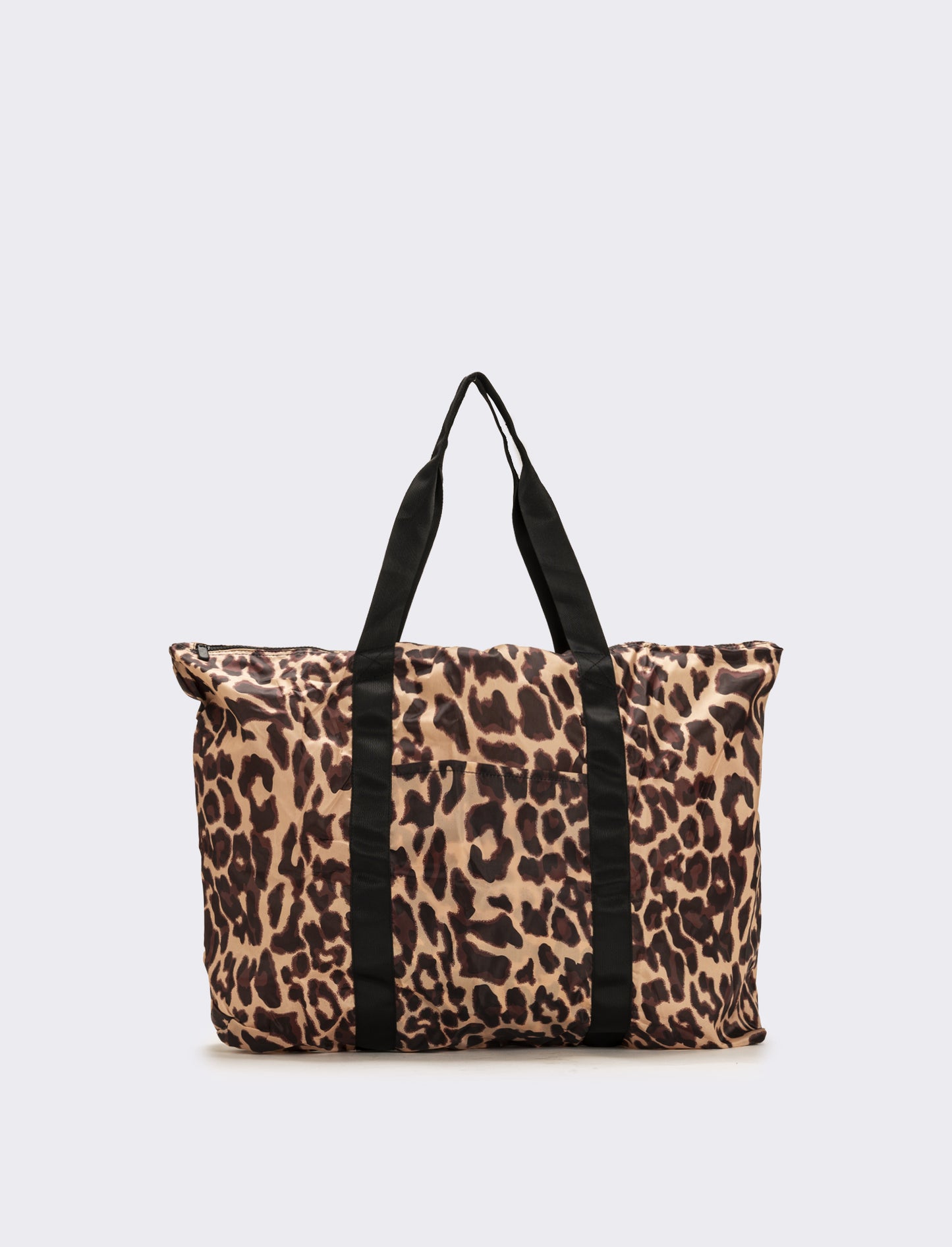 Borsone donna da viaggio in nylon - Leopardato