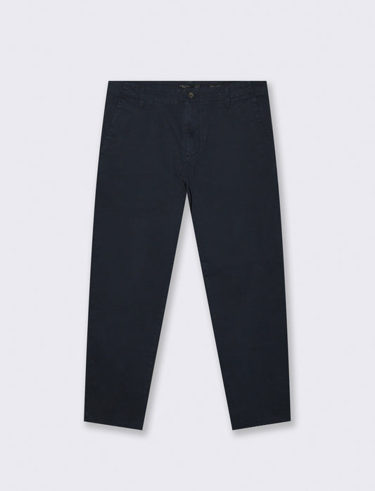 PANTALONI CHINO REGULAR FIT - Blu
