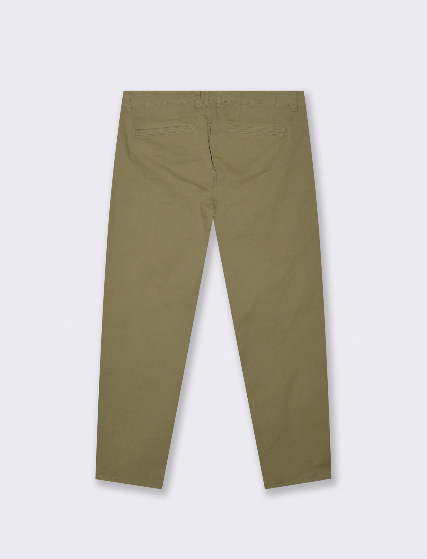 PANTALONI CHINO REGULAR FIT - Verde oliva