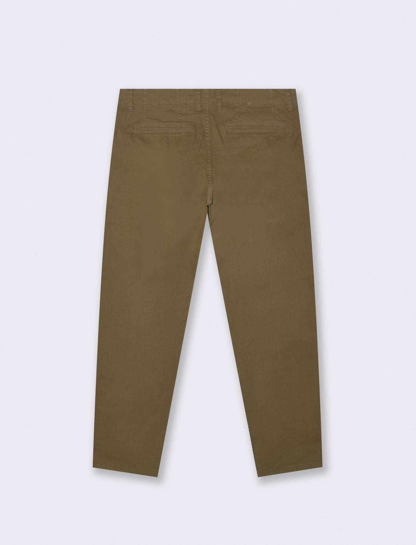 PANTALONI CHINO REGULAR FIT - Grigio fango
