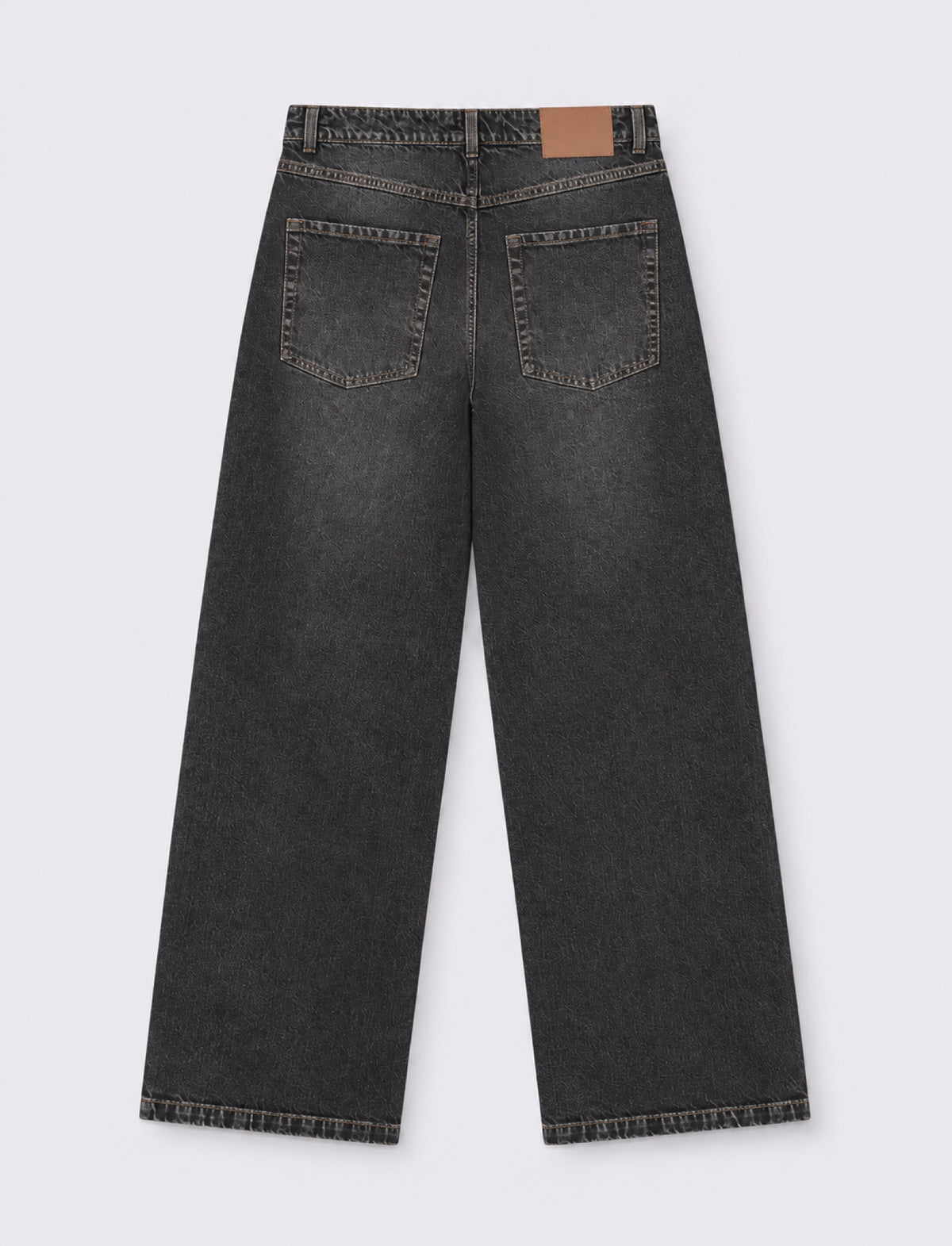 jeans 5 tasceh a gamba larga - Denim