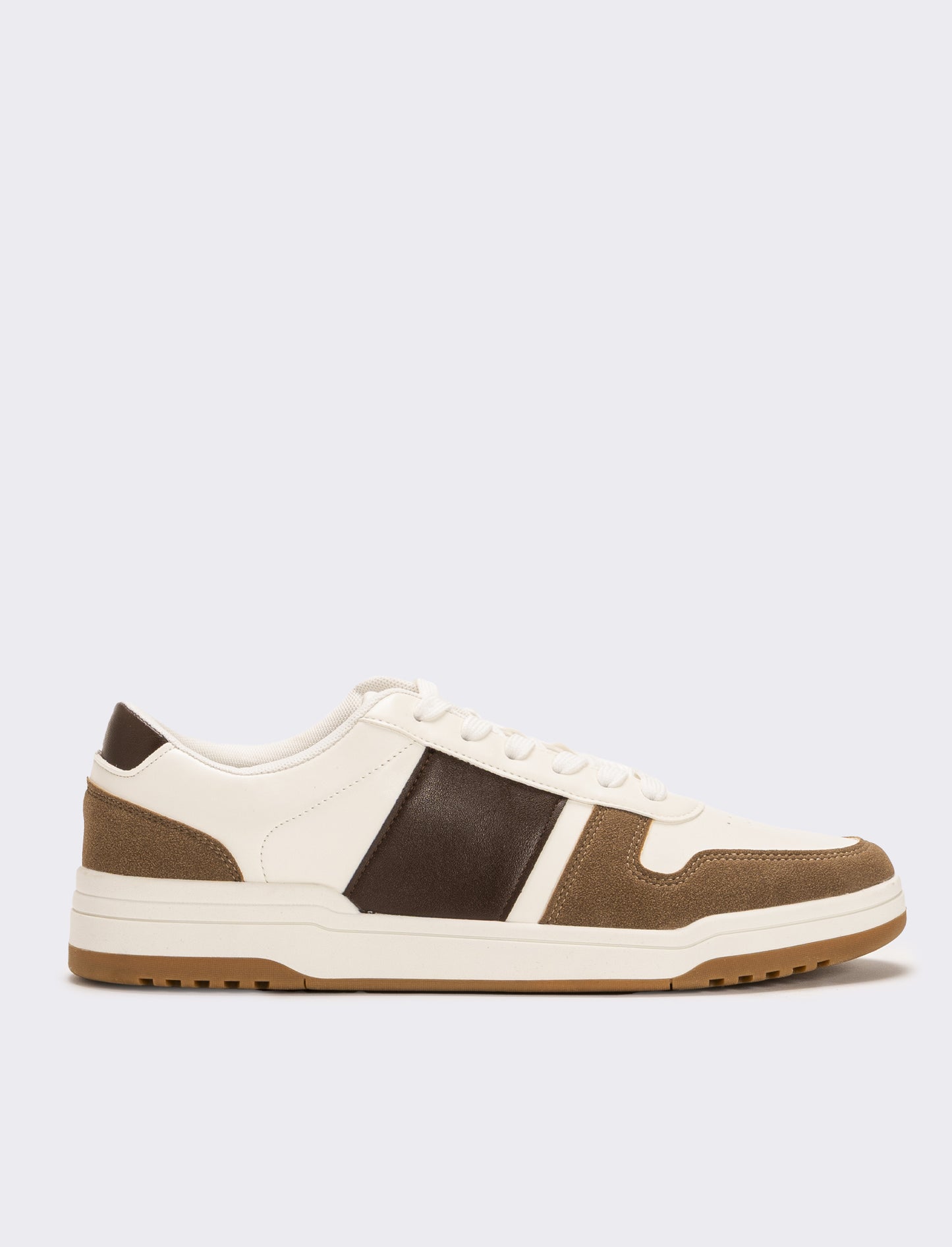 Sneakers multielementi da uomo - Bianco