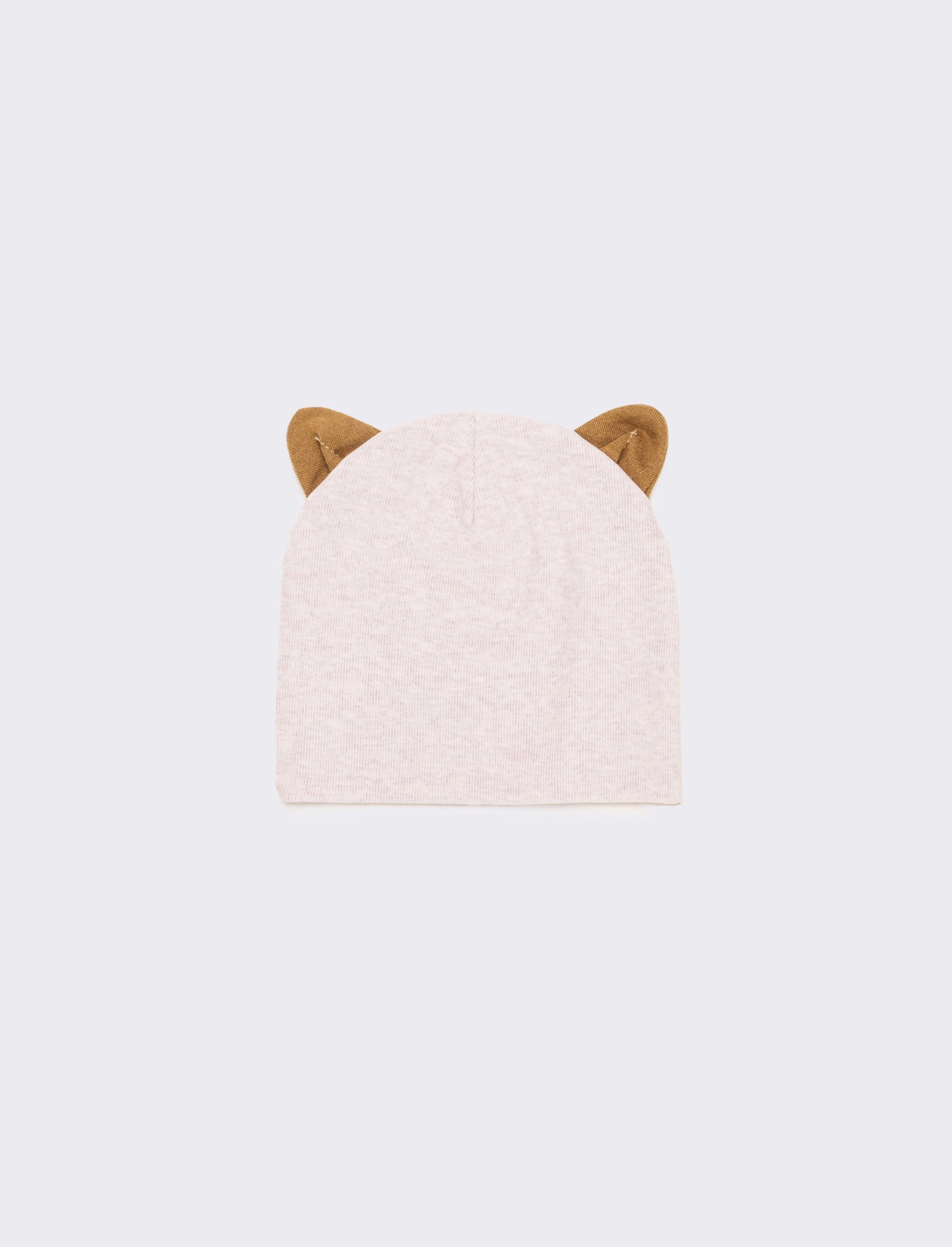 Cuffia gattina con orecchie - Lilla