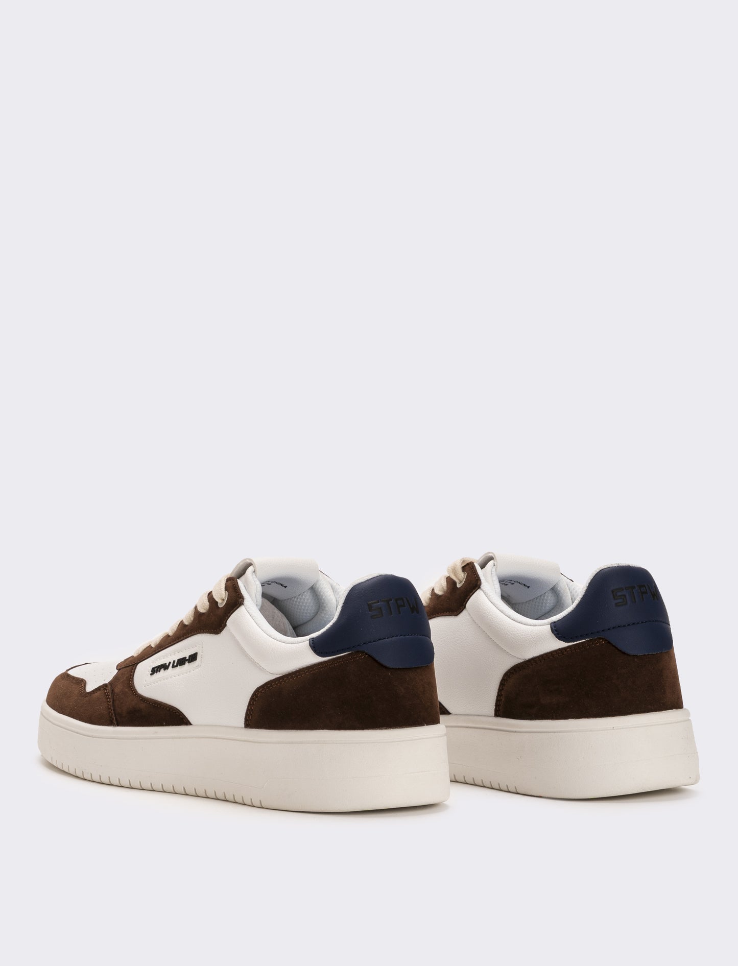 Scarpa bicolor da uomo - Marrone