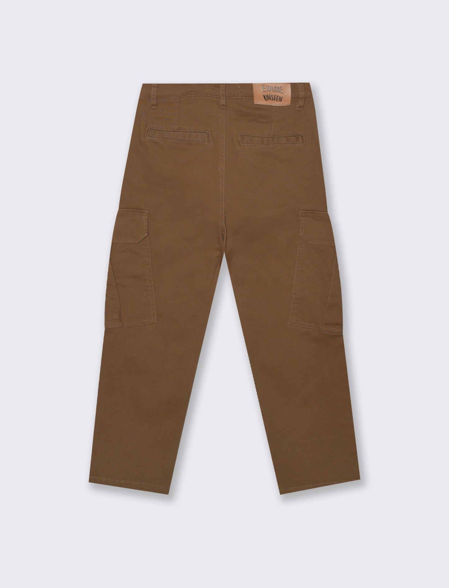 PANTALONI CARGO - Marrone