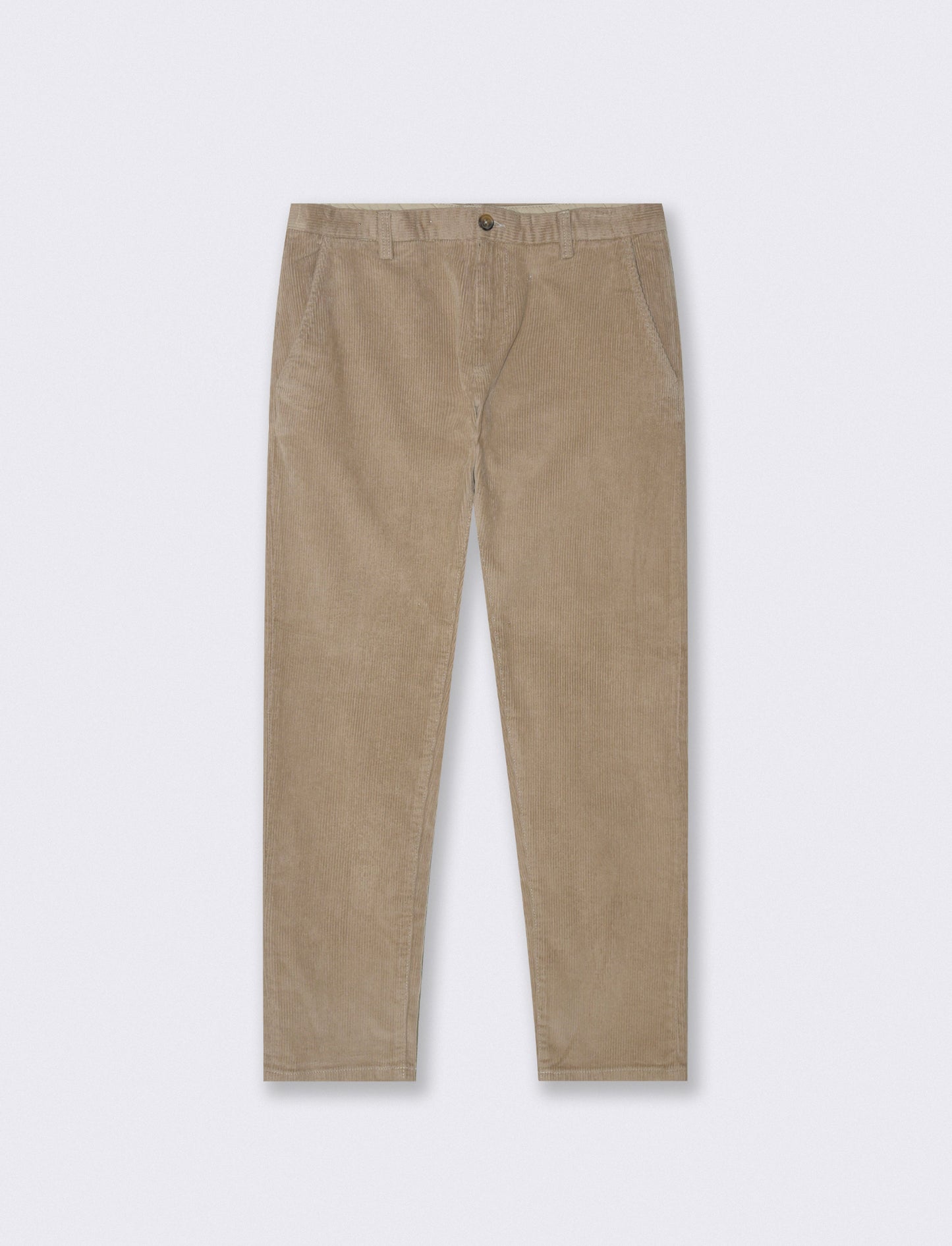 PANTALONI CHINO IN VELLUTO - Beige