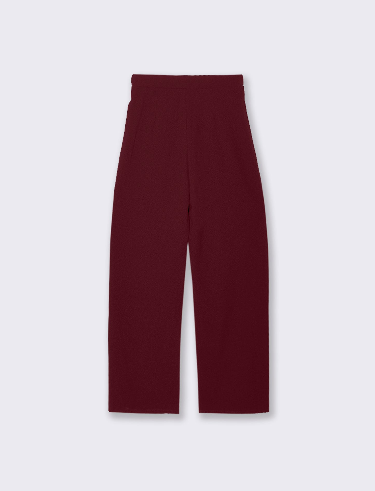 PANTALONE CON FIBIA E PENCE - Vinaccia