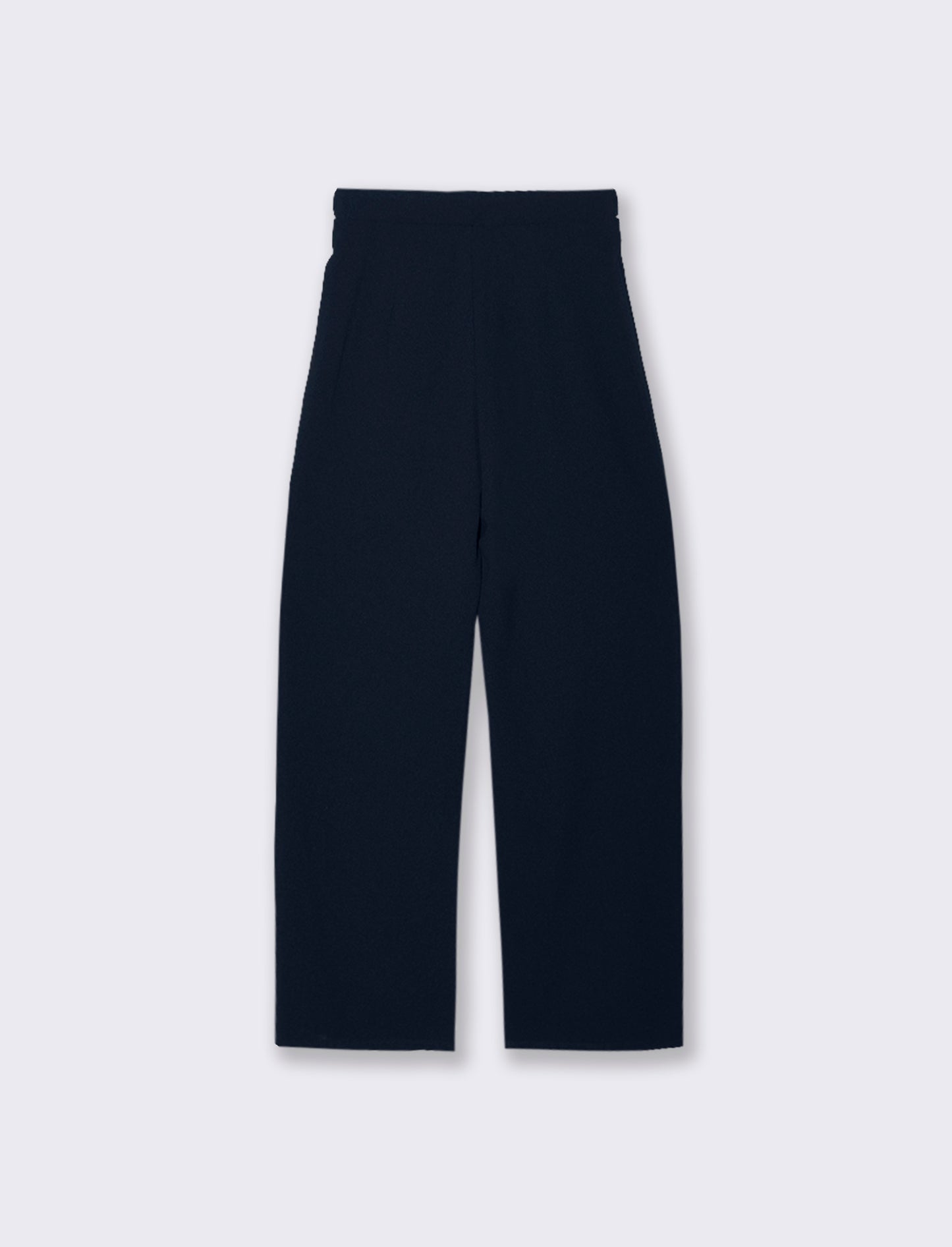 PANTALONE CON FIBIA E PENCE - Blu