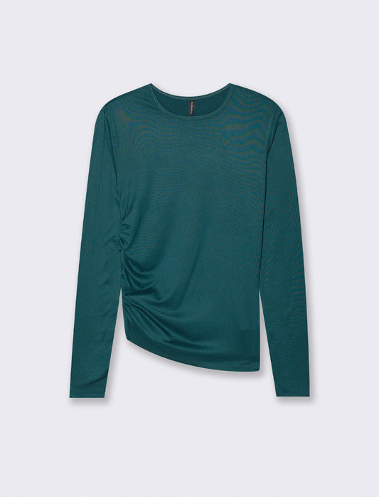 T-SHIRT  CON ARRICCIO - Ottanio