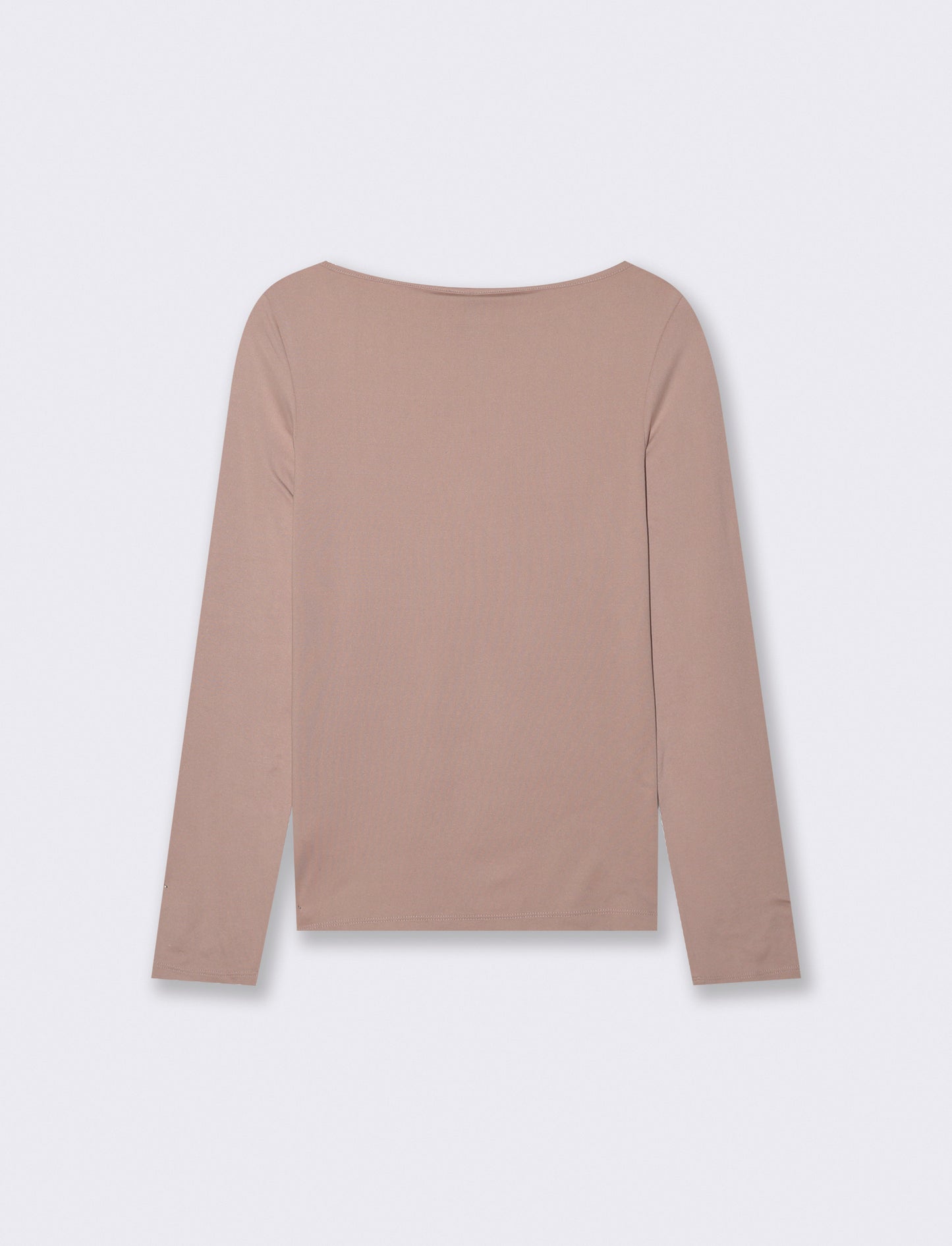 T-SHIRT BASICA CON PIZZO - Rosa antico