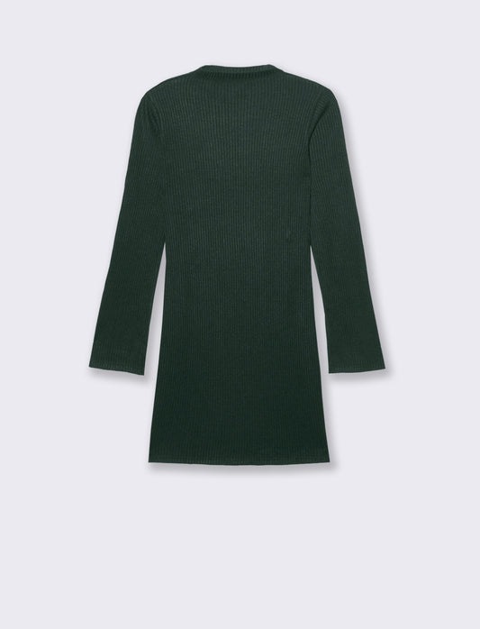 VESTITO CORTO - Verde scuro