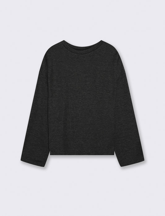 MAGLIA MEZZO COLLO - Nero