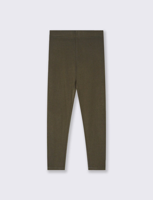 LEGGINGS BASICO - Verde militare