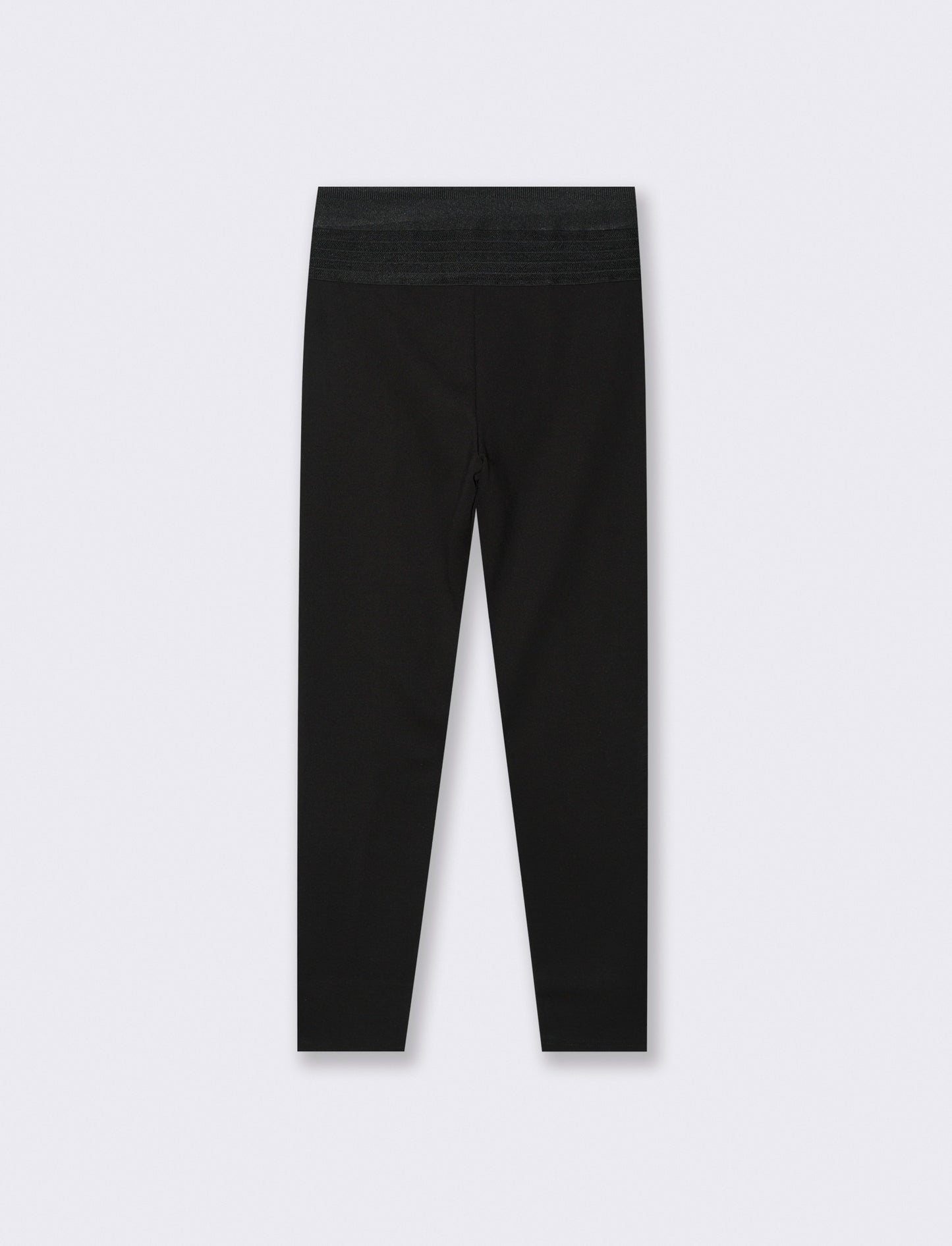 LEGGINGS  A VITA ALTA IN PUNTO MILANO - Nero