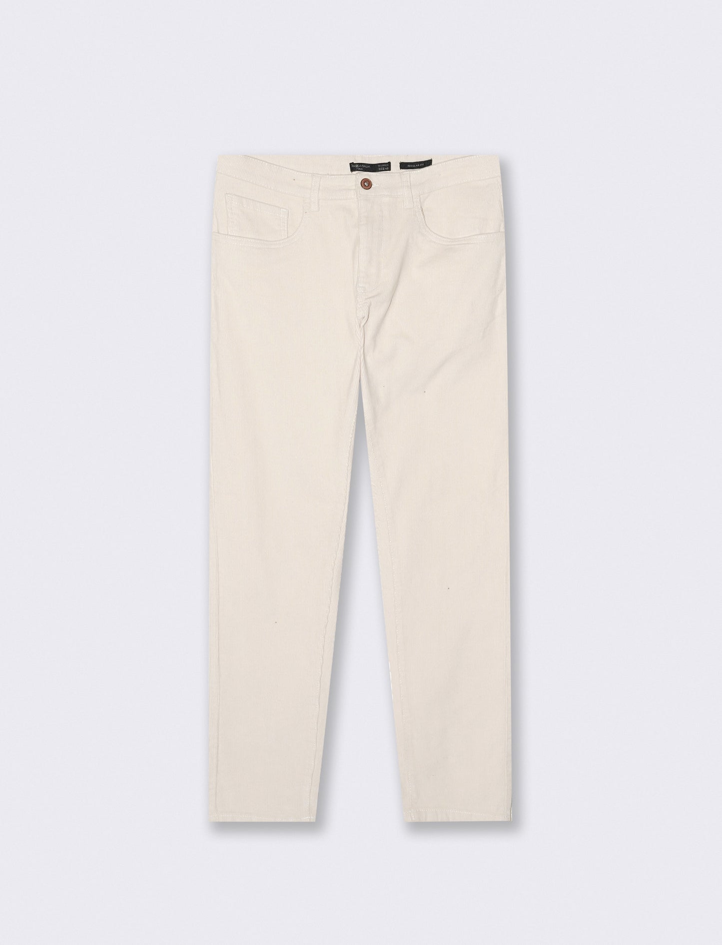 PANTALONI 5 TASCHE IN VELLUTO - Bianco