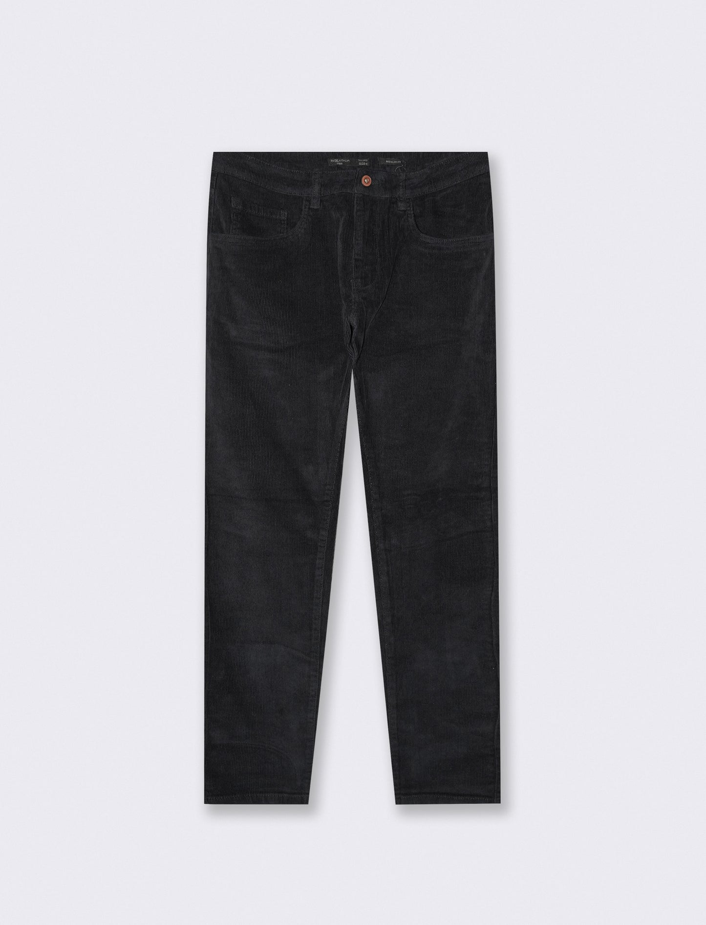 PANTALONI 5 TASCHE IN VELLUTO - Nero