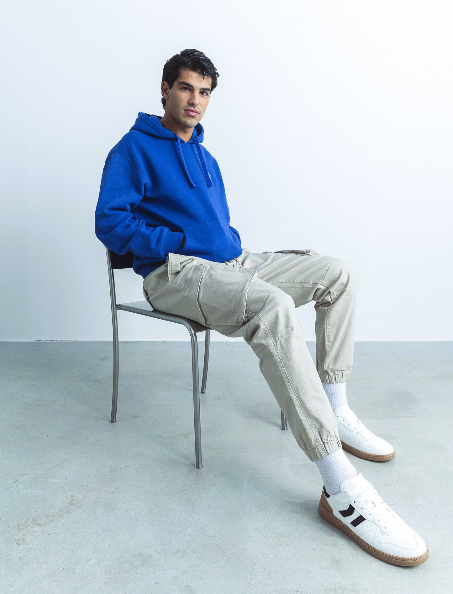 PANTALONI CARGO FIT - Beige