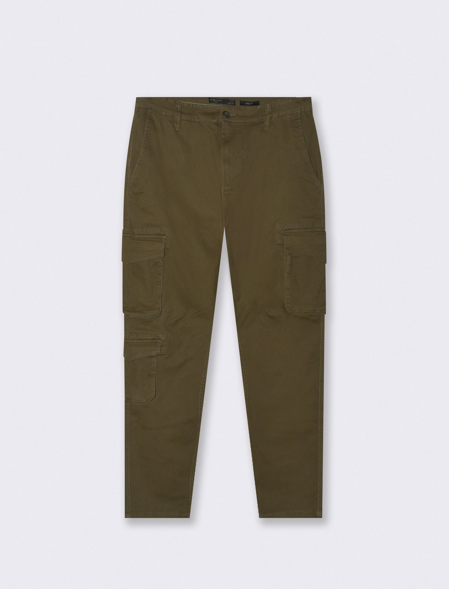 PANTALONI CARGO FIT - Verde kaki