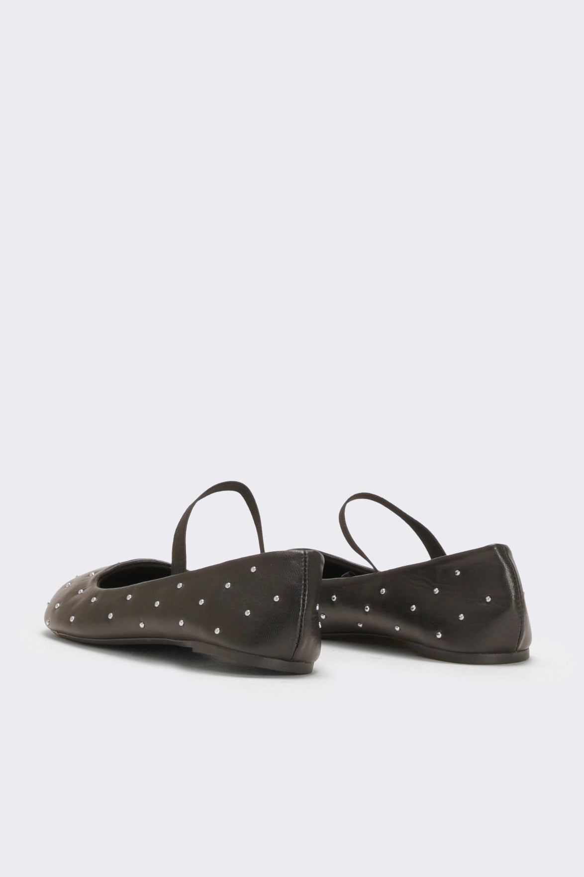 Ballerina con borchie da bambina - Nero
