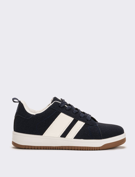 Sneakers da bambino con riporti - Blu