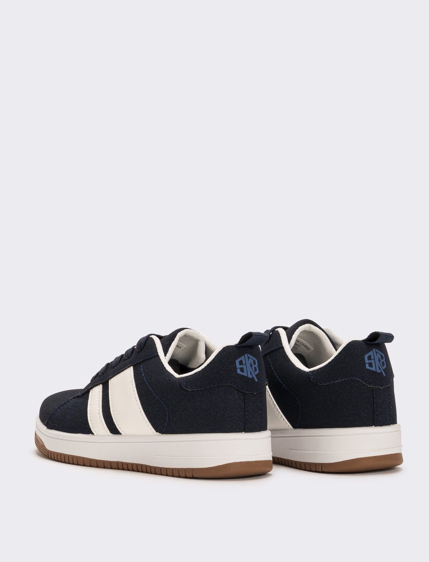 Sneakers da bambino con riporti - Blu