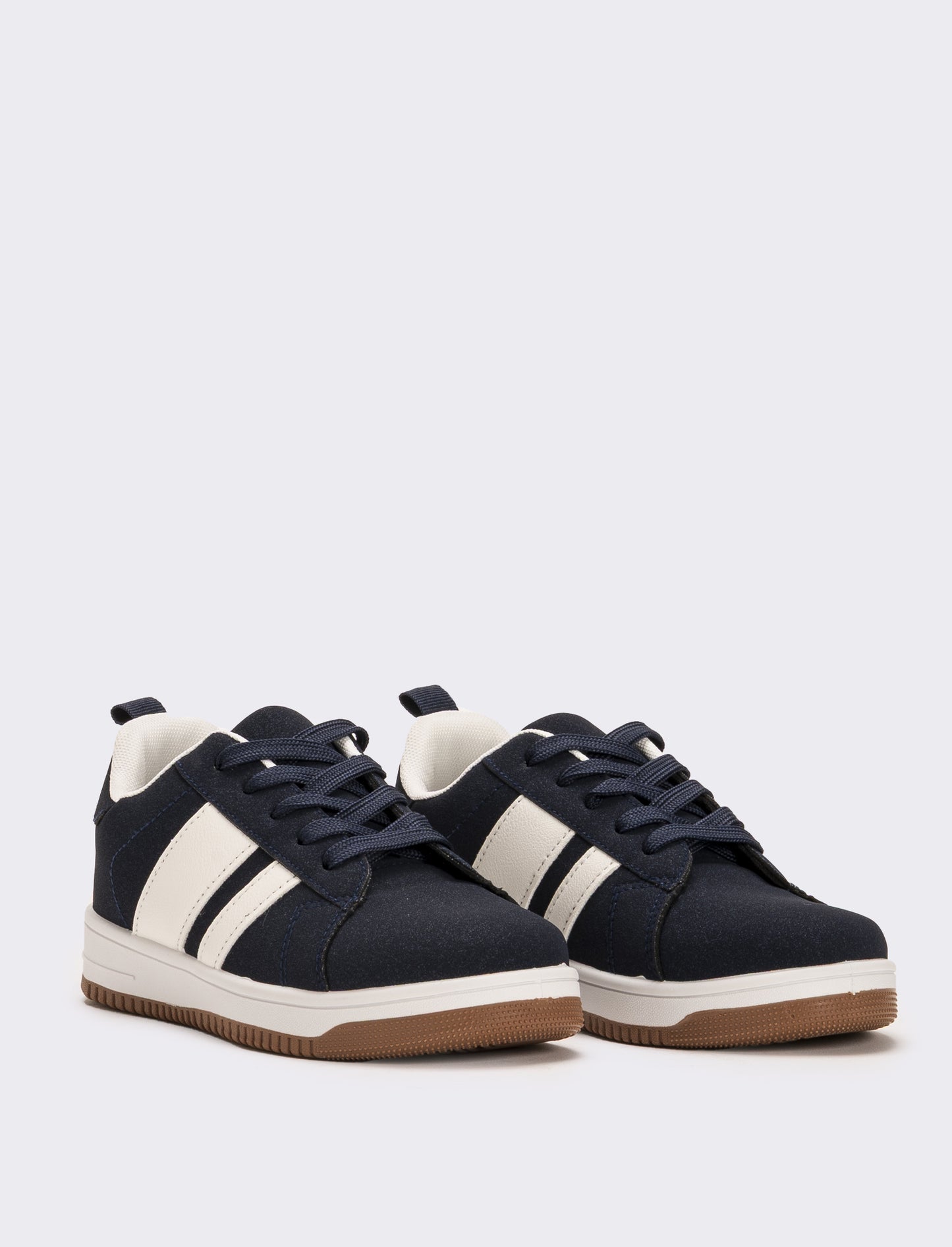 Sneakers da bambino con riporti - Blu