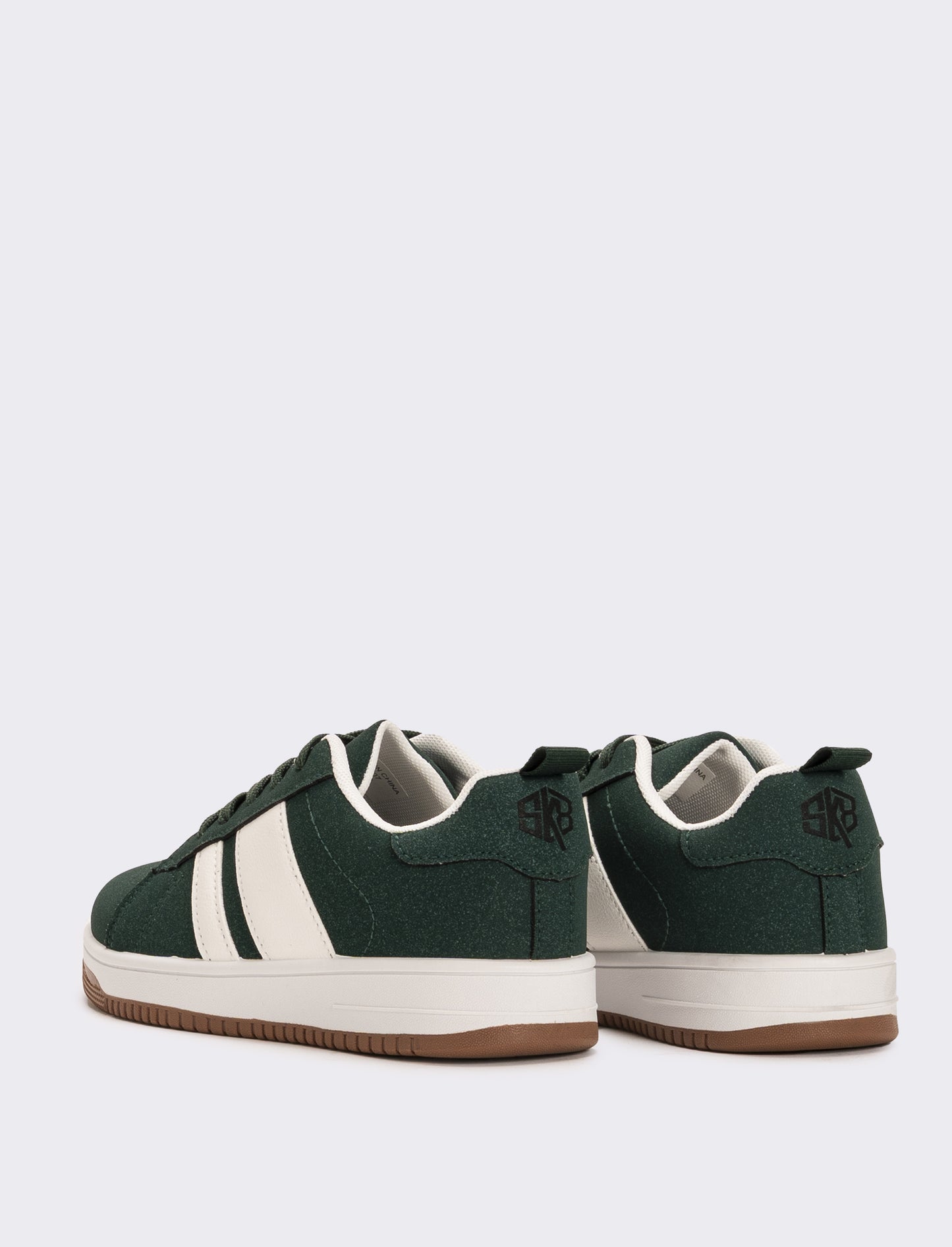 Sneakers da bambino con riporti - Verde