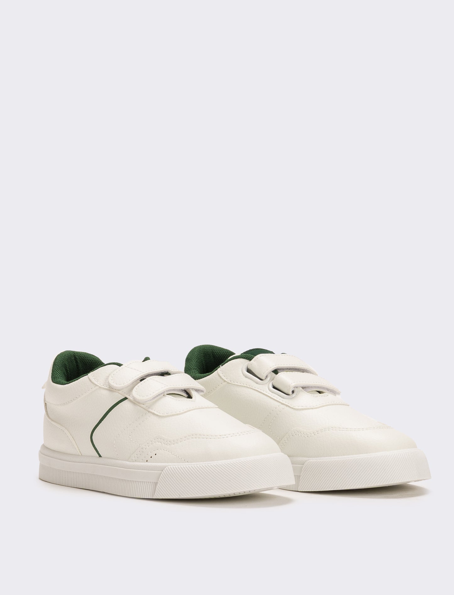 Sneakers minimal da bambino - Bianco