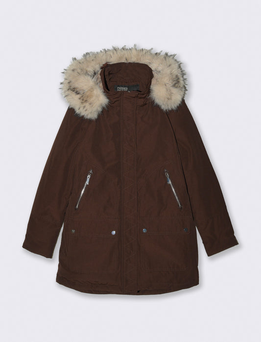 GIACCONE MODELLO PARKA - Moro