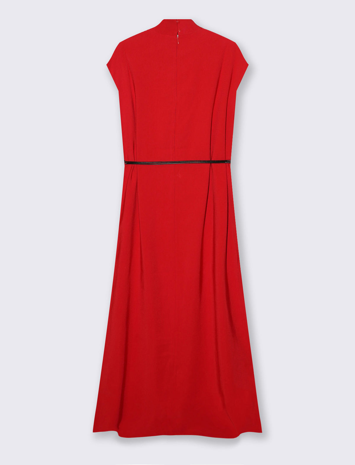 Vestito lungo con collo alto - Aragosta