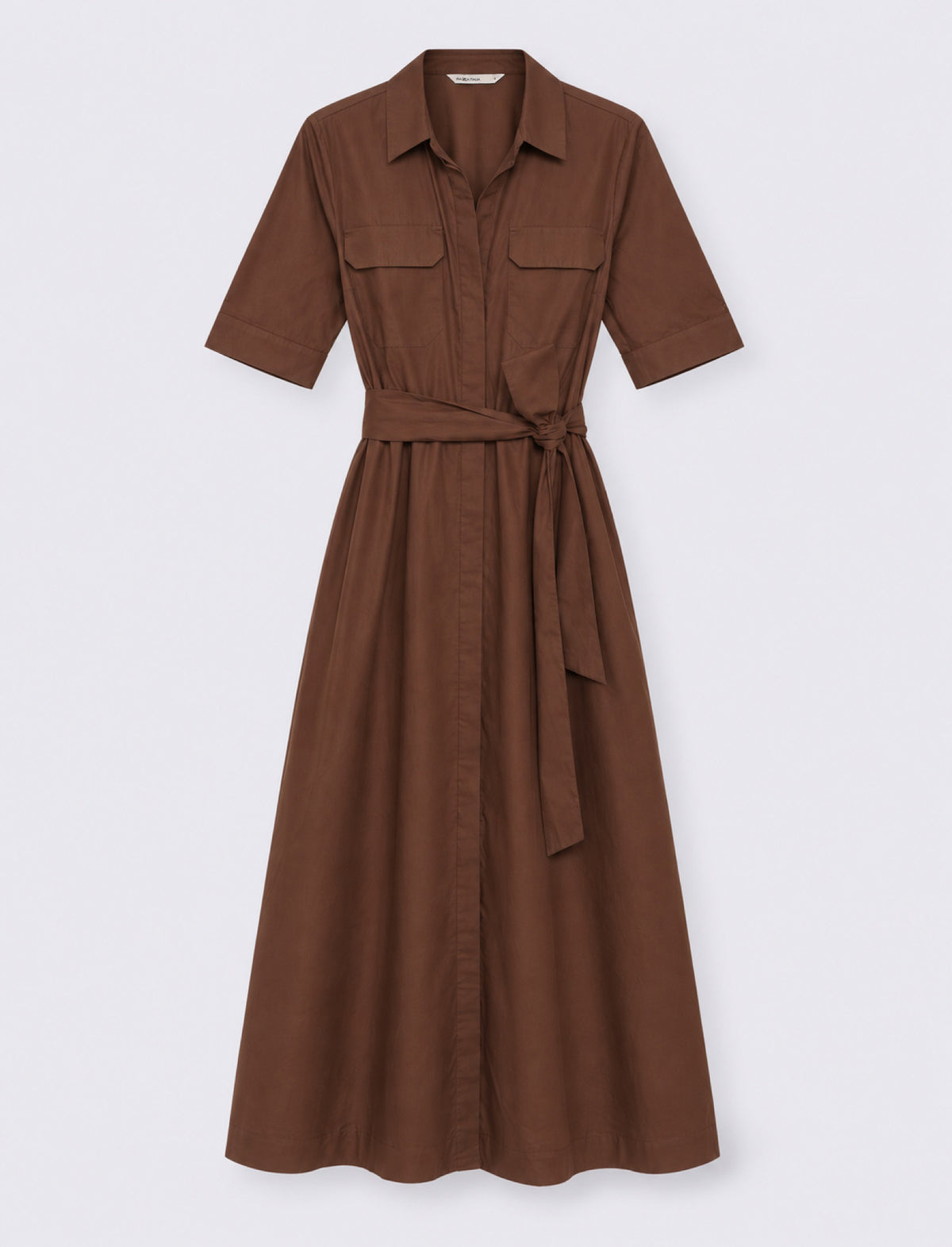 vestito lungo donna - Marrone