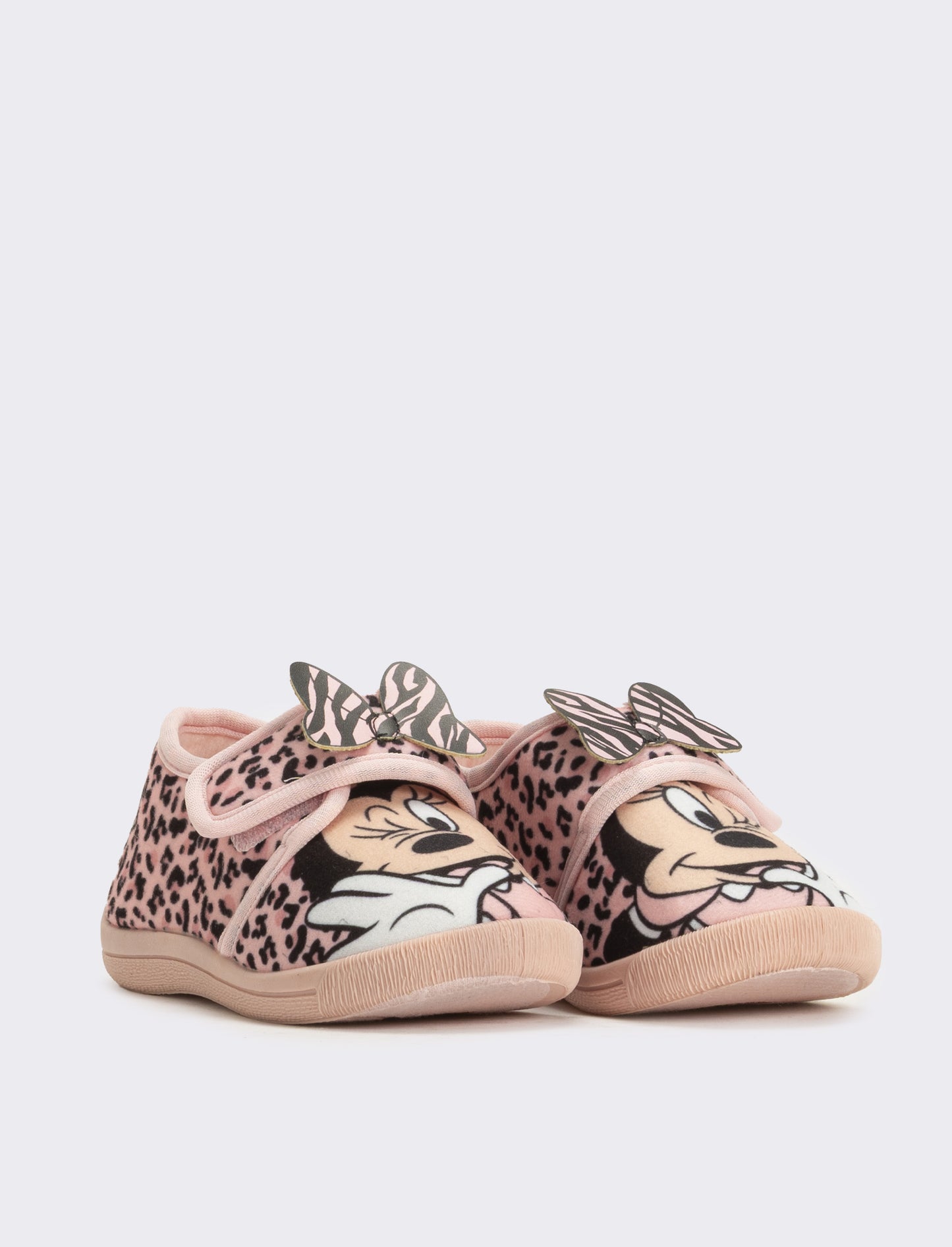 Pantofola con strappo Minnie© da bambina - Rosa